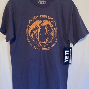 Yeti Coolers Bear Proof - Graphic T-Shirt - Men's Size L  NWT